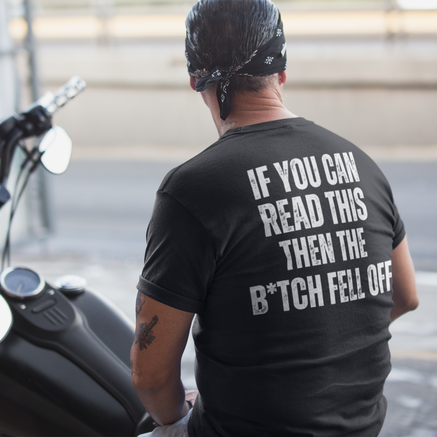 Biker Short Sleeve Tee, Unisex Motorcycle Enthusiast Shirt, Trendy Bike Wave Tshirt, Rebellious Biker Advisory T-shirt, Statement Rider Top - Quirkside Creations