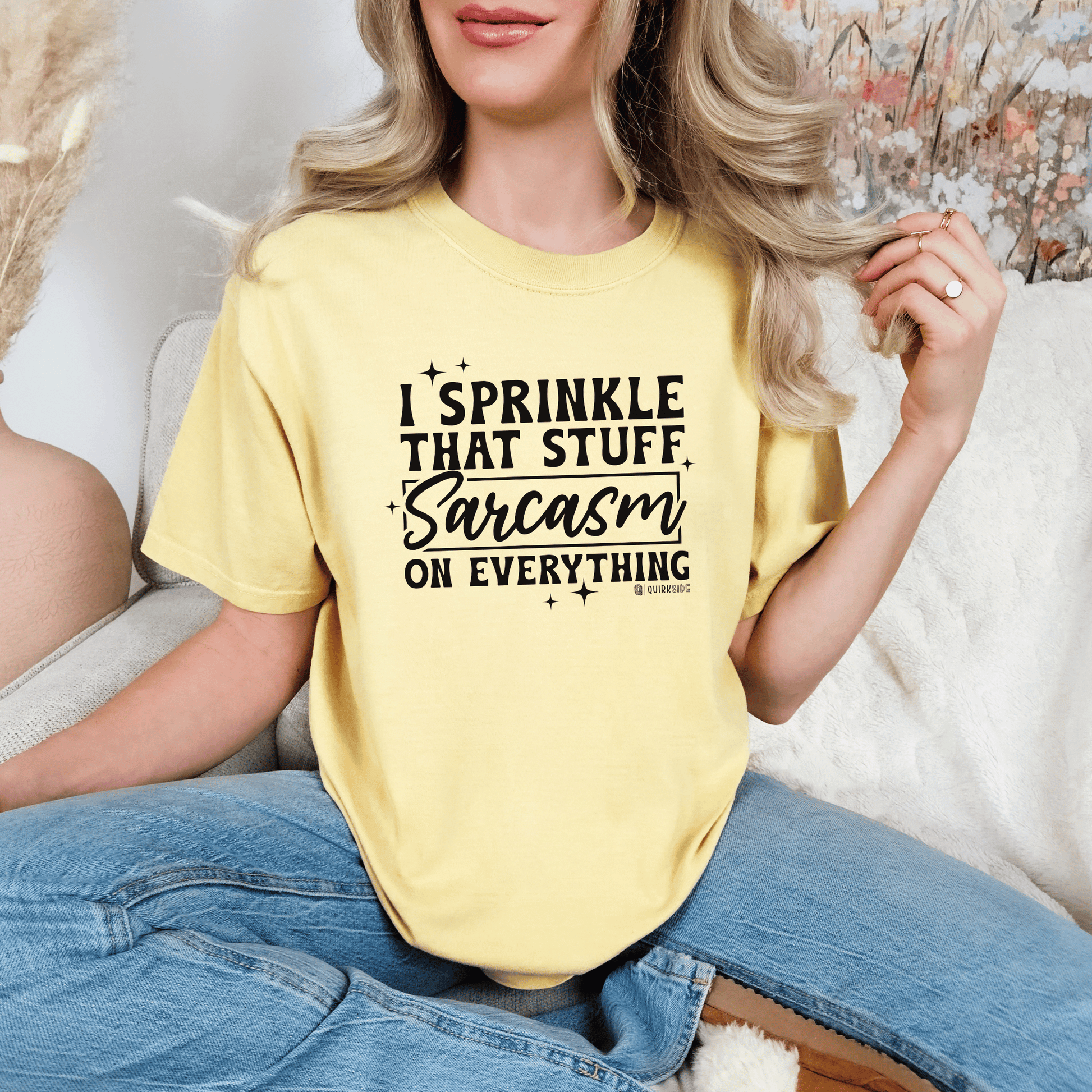 Funny Sarcasm T-shirt, Funny Tee, Humorous Shirt, Sassy Top, Unisex Sarcasm Apparel for Men and Women - Quirkside Creations