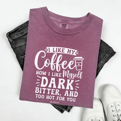 Coffee Lover Unisex T-shirt, Sarcastic Tee, Humorous Graphic Top, Gift for Coffee Drinker, Comical Shirt - Quirkside Creations