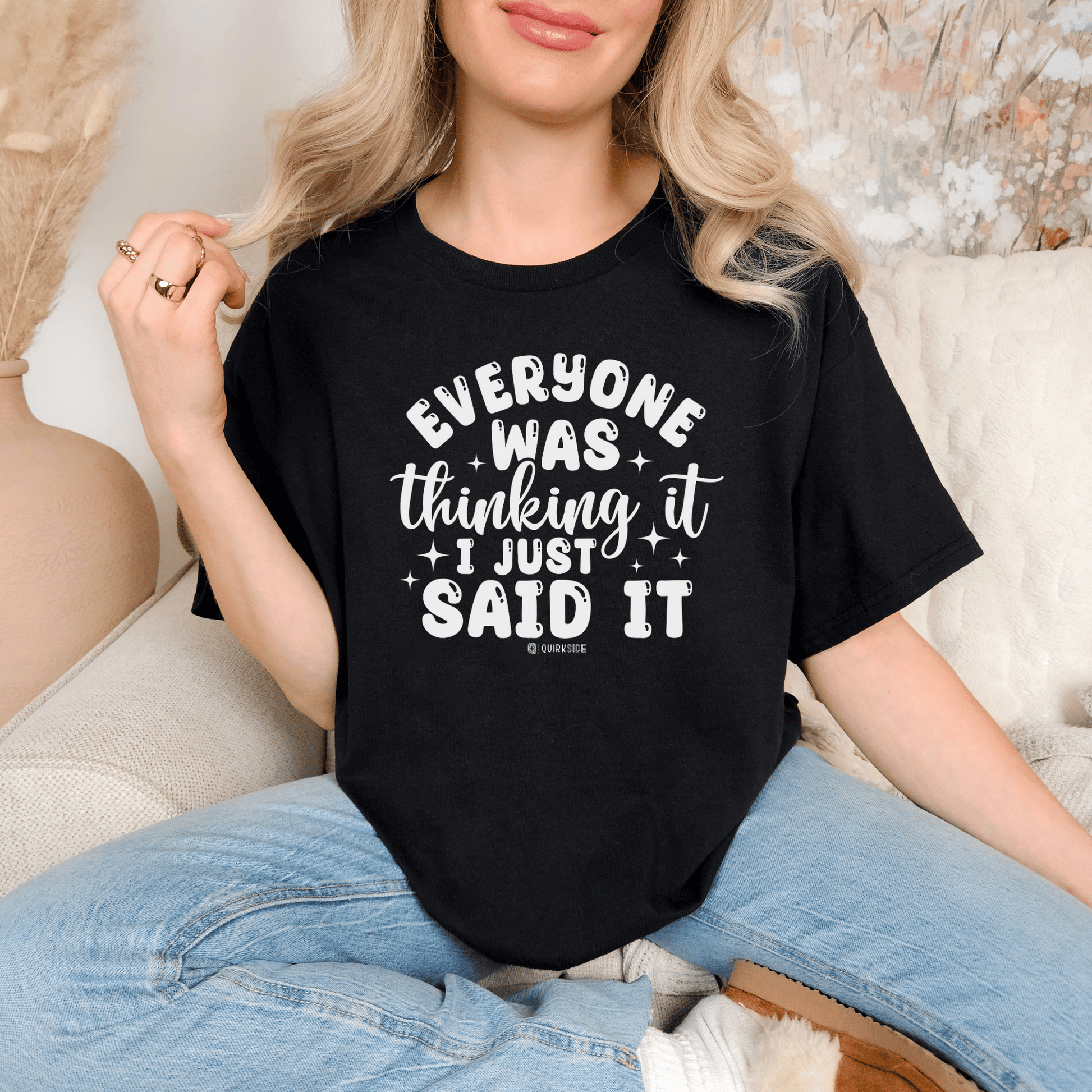 Funny Graphic Tee, Sarcastic Unisex Top, Casual T-shirt, Cool Statement Shirt, Humorous Tee for Men and Women - Quirkside Creations