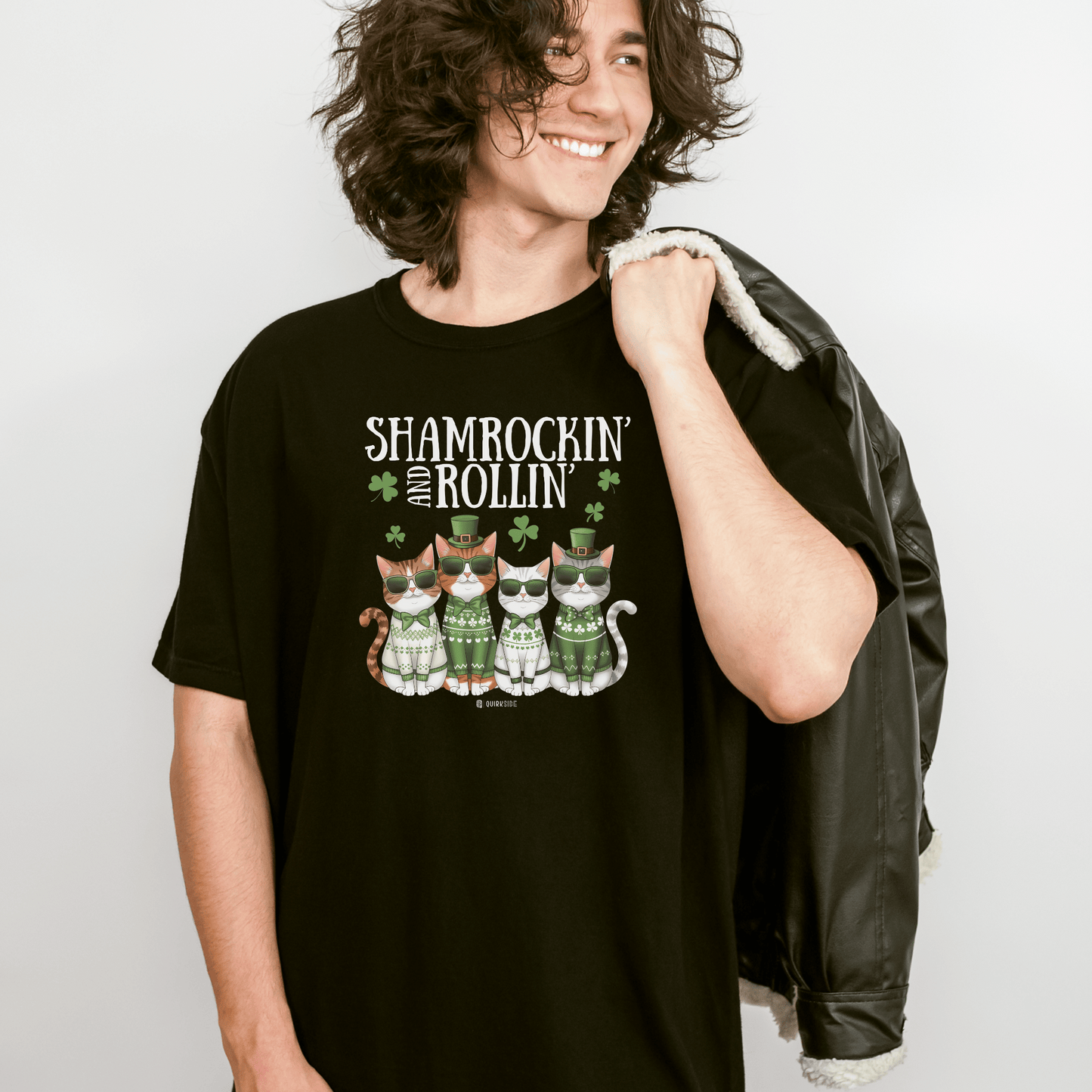 Irish Humor Unisex T-shirt, St Patricks Day Tee, Funny Irish Shirt, Shamrock Celebration Top, Green Clover Clothing