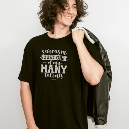 Funny Unisex Garment-Dyed T-shirt, Premium Sarcastic Tee, Humorous Adult Joke Top, Novelty Graphic Tee - Quirkside Creations