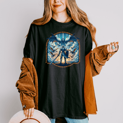Dragon Lover Unisex T-shirt, Mythical Creature Tee, Fantasy Dragon Shirt, Fire Breathing Beast Top, Mystical Reptile Apparel - Quirkside Creations