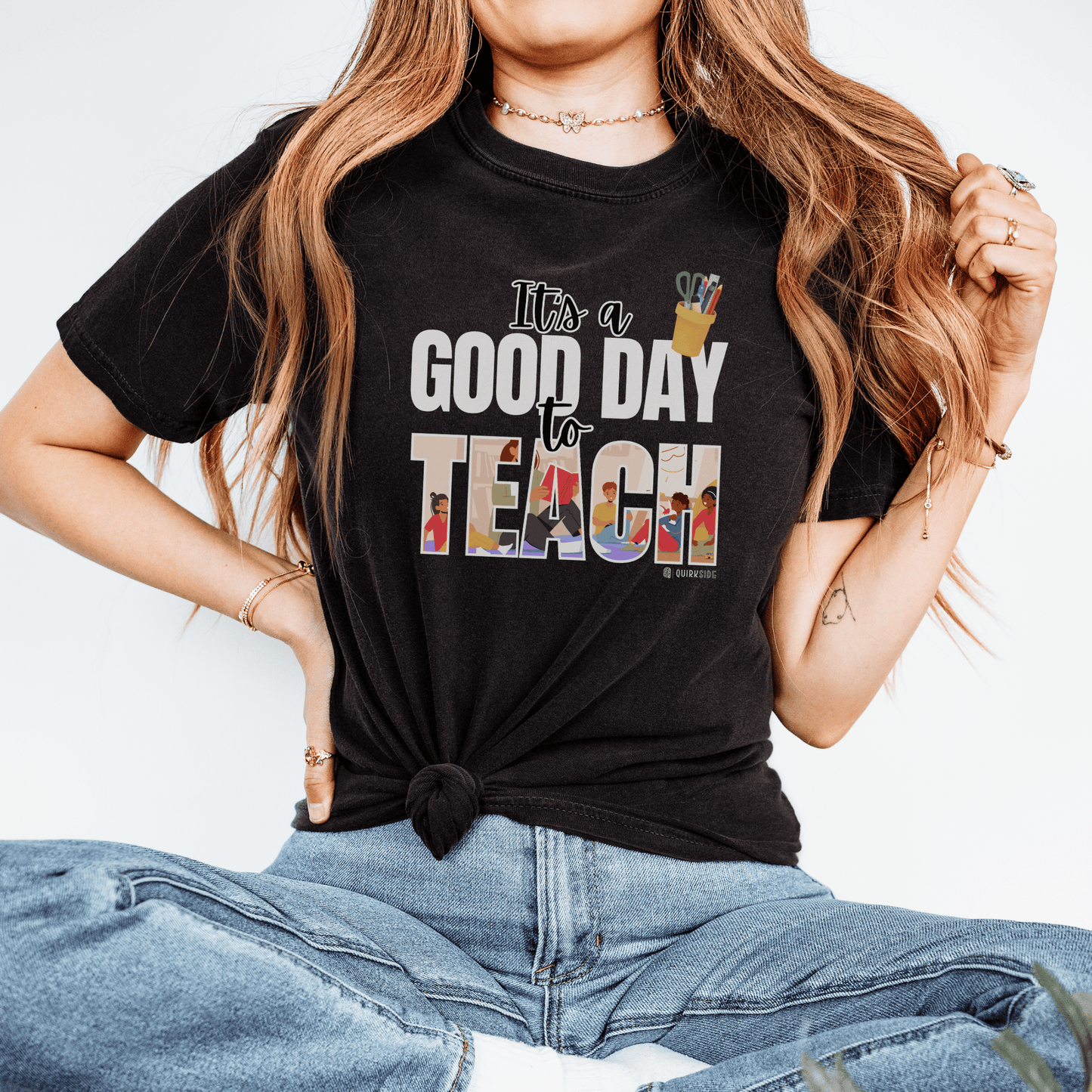 Teacher Appreciation Unisex T-shirt, Educator Gift, Premium Comfort Tee for Educators, Good Day to Teach Shirt, Teacher Gift, Back to School