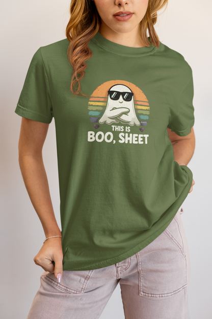 "Boo Sheet" Ghostly Sarcastic T-Shirt