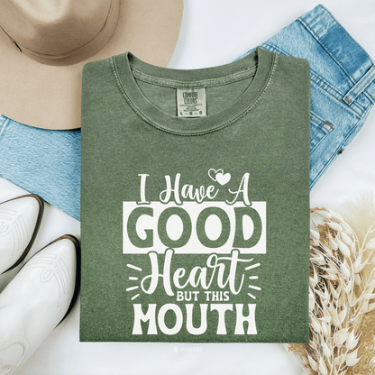 Bohemian Rebel Unisex Garment-Dyed T-shirt, Free Spirit Funny Tee, Swearing Quote Shirt, Sassy Attitude Top, Provocative Graphic Tee - Quirkside Creations