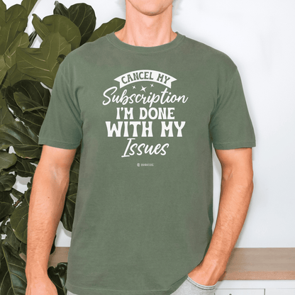 Cry for Help Unisex Garment-Dyed T-shirt - Humorous Tee, Sarcastic Shirt for Men and Women, Hilarious Top, Sardonic Apparel, Witty