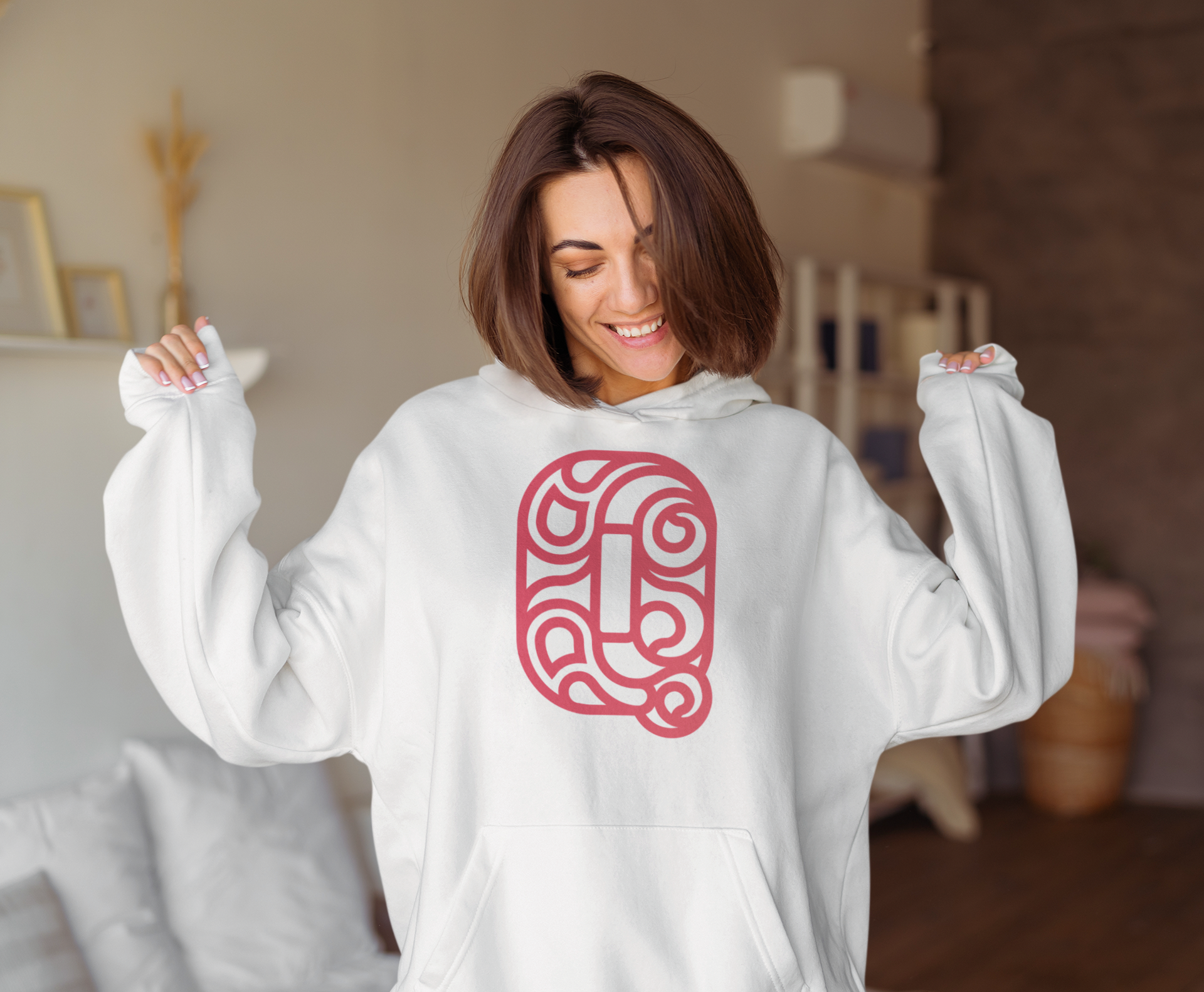 Quirkside EcoSmart® Pullover Hoodie Sweatshirt Unisex - Quirkside Creations