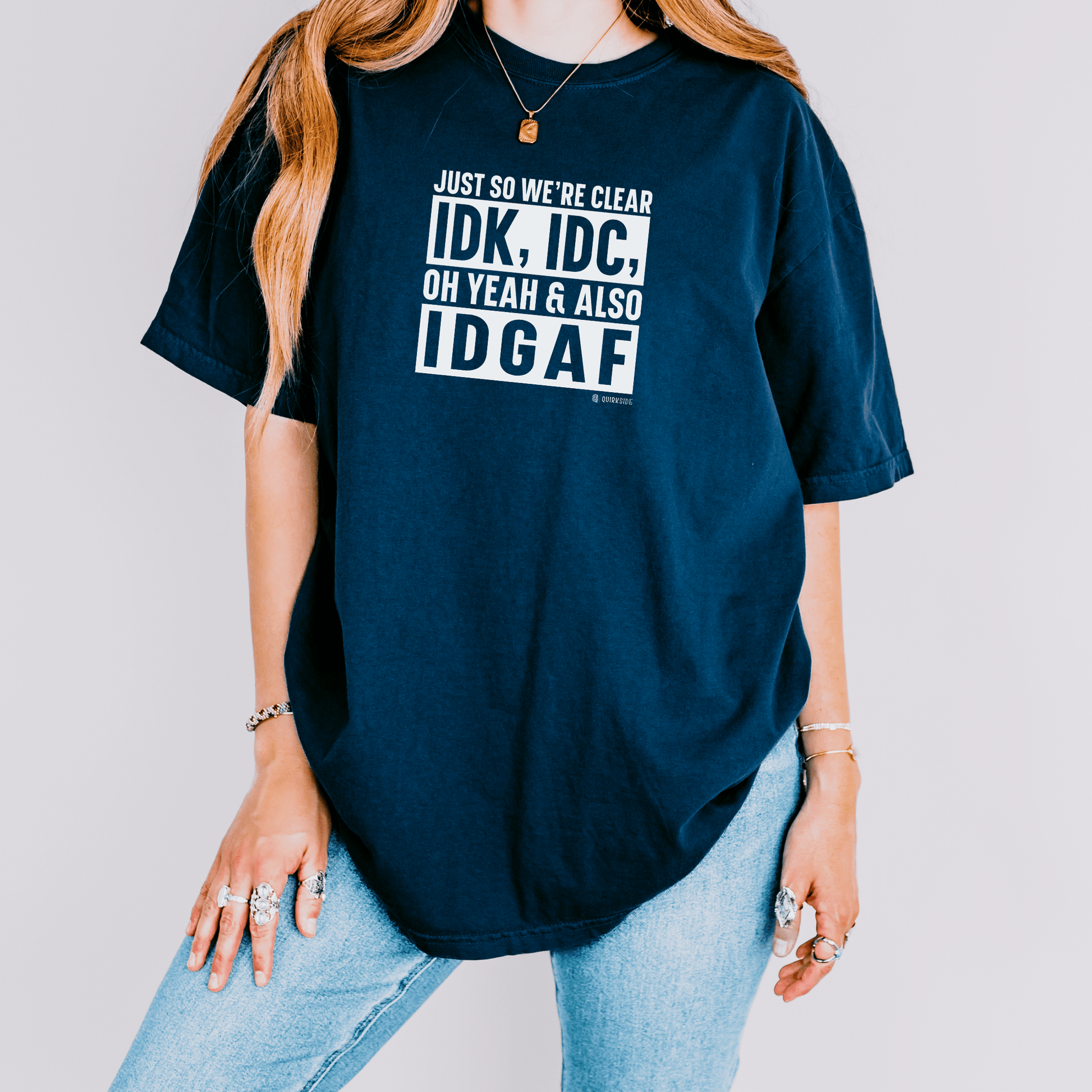 Funny Uninterested T-shirt, Anti Social Tee, Introvert Shirt, Sarcastic Quote Top, Minimalist Graphic Tee - Quirkside Creations