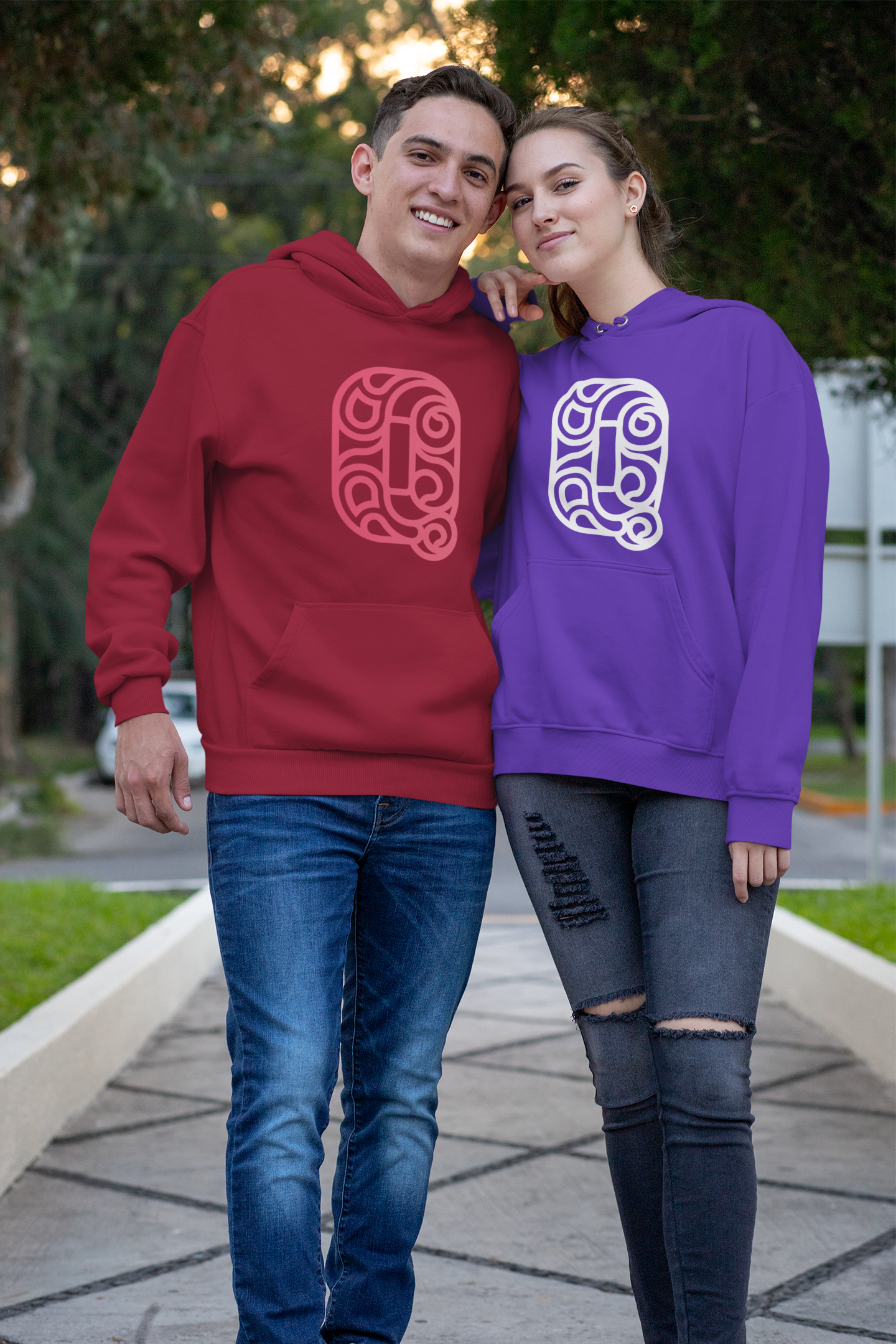 Quirkside EcoSmart® Pullover Hoodie Sweatshirt Unisex - Quirkside Creations