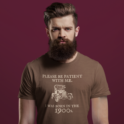 Sarcastic Millenial Unisex T-shirt, Funny Please Be Patient Tee, Humorous Gen Y Shirt, Vintage Birth Year Quote Top, Retro Cotton Blend