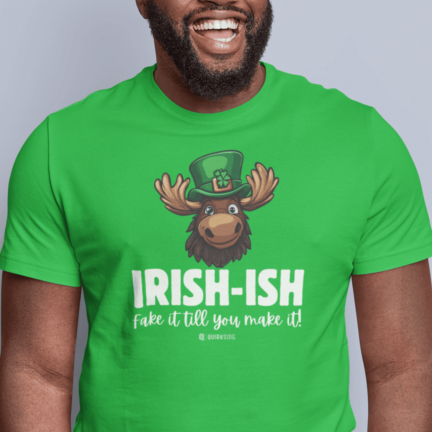 Irish Humor Unisex T-shirt, St Patricks Day Tee, Funny Irish Shirt, Shamrock Celebration Top, Green Clover Clothing