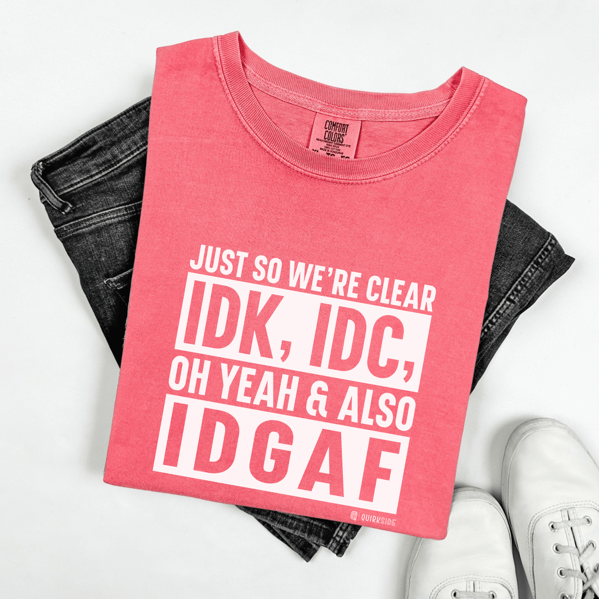 Funny Uninterested T-shirt, Anti Social Tee, Introvert Shirt, Sarcastic Quote Top, Minimalist Graphic Tee - Quirkside Creations