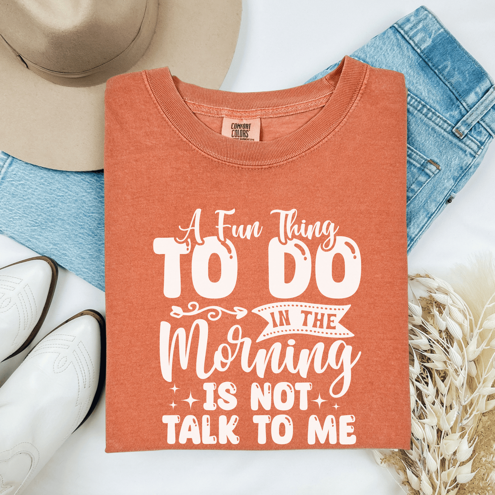 Funny Message Unisex T-shirt, Not a Morning Person Tee, Sleepyhead Shirt, Lazy Day Top, Sarcastic Graphic Tee - Quirkside Creations
